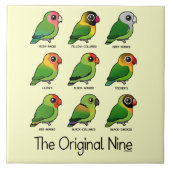 Die ursprünglichen neun fliese (Vorderseite)