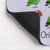 Die ursprünglichen neun mousepad (Ecke)