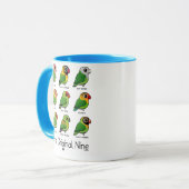 Die ursprünglichen neun tasse (Vorderseite Links)