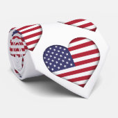 Die US Flagge Krawatte (Gerollt)