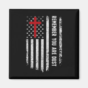 Die US-Flagge Kreuz Denken Sie daran, Sie sind Sta Magnet
