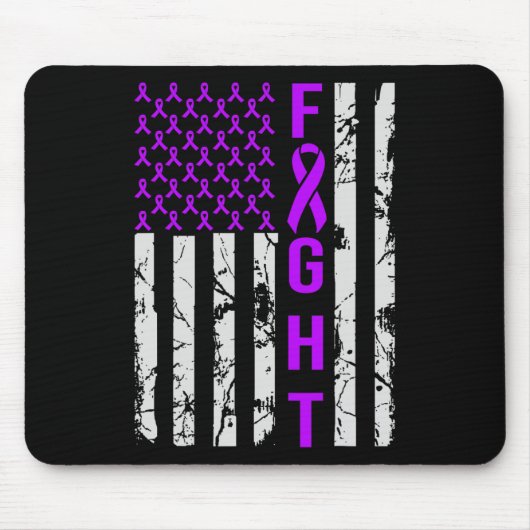 Die US-Flagge störte den Heimerheimer-Aufstand Mousepad (Vorne)