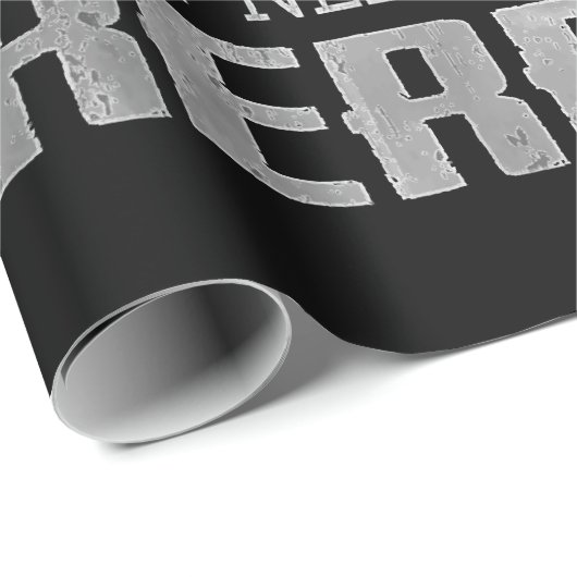 Die US-Flaggenverfassung der USA muss neu gelesen  Geschenkpapier (Rolleneckpunkt)