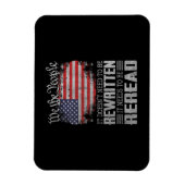 Die US-Flaggenverfassung der USA muss neu gelesen Magnet (Vertikal)