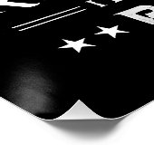 Die US-Flaggenverfassung der USA muss neu gelesen Poster (Ecke)