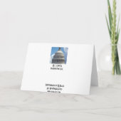 Die US-Hauptstadt Karte (Rückseite)