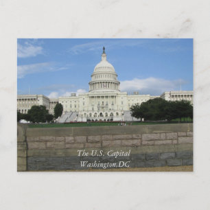 Die US-Hauptstadt Washington, DC Postcard Postkarte