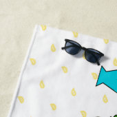 Die US-Jungferninseln-Badetuch Strandtuch (Beispiel)