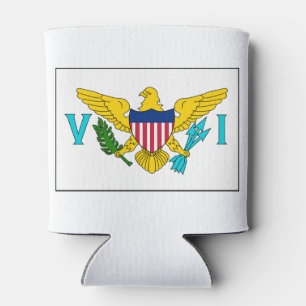 Die US-Jungferninseln Dosenkühler