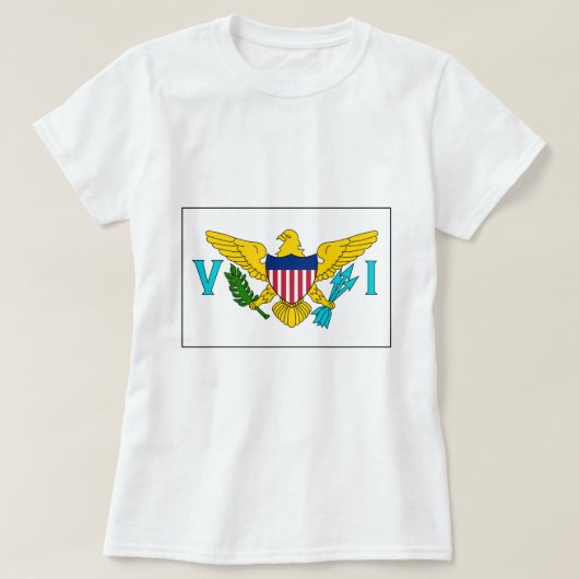 Die US-Jungferninseln T-Shirt (Design vorne)