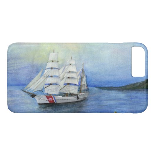 Die US-Küstenwache schickt den Adler Case-Mate iPhone Hülle (Rückseite (Horizontal))