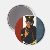 Die US-Marineinfanterie Wollte Sie Magnet (Vorderseite/Rückseite)