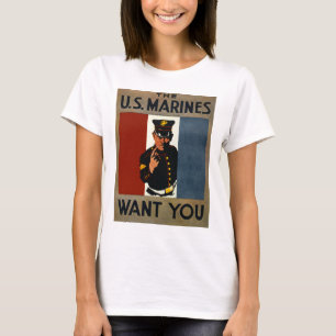 Die US-Marineinfanterie Wollte Sie T-Shirt