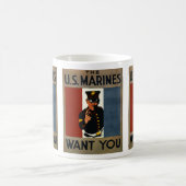Die US-Marines wollen dich Kaffeetasse (Mittel)