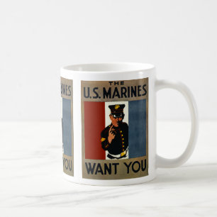 Die US-Marines wollen dich Kaffeetasse
