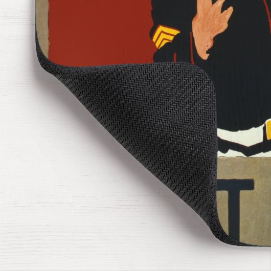 Die US-Marinesoldaten wollen Sie Mousepad (Ecke)
