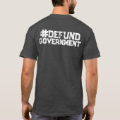 Die US-Regierung wird von Satanic Pedophiles gelei T-Shirt (Rückseite)