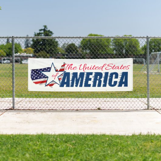 Die USA 4. Juli Banner (Insitu)