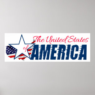Die USA 4. Juli Poster