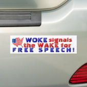 Die "USA Flag" Weckte Signale für die freie Meinun Autoaufkleber (Auf Auto)