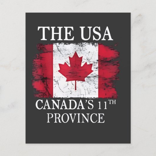 Die USA, Kanadas 11. Provinz Kanada Amerika Flyer (Vorne)