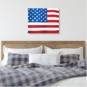 Die USA Leinwanddruck (Insitu (Schlafzimmer))