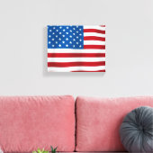 Die USA Leinwanddruck (Insitu (Wohnzimmer))