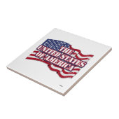 Die USA mit Flaggenproblemen Fliese (Seite)