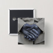 Die USA New York Button (Vorne & Hinten)