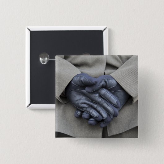 Die USA New York Button (Vorne & Hinten)