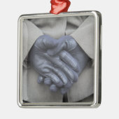 Die USA New York Silbernes Ornament (Links)