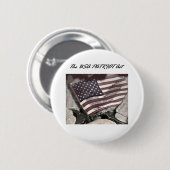 Die USA Patriot Act Button (Vorne & Hinten)