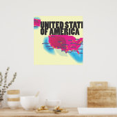 Die USA Poster (Küche)