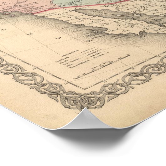 Die USA Poster (Ecke)