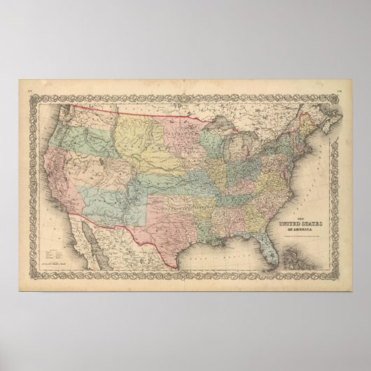 Die USA Poster (Vorne)