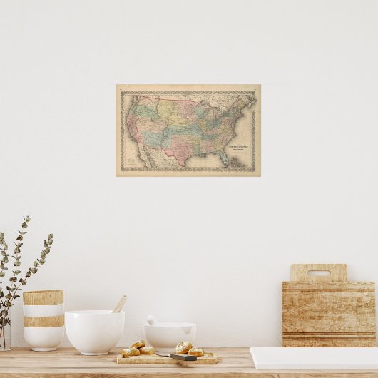 Die USA Poster (Küche)