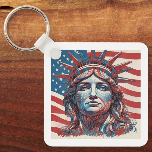 Die USA Schlüsselanhänger (Vorderseite)