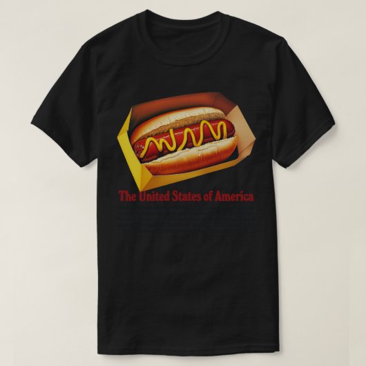 Die USA T-Shirt (Design vorne)