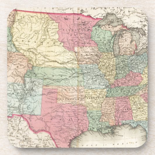 Die USA Untersetzer (Vorderseite)