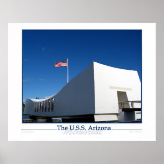 Die USS ARIZONA Poster