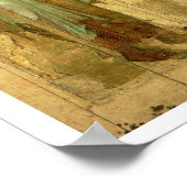 Die Ustiug-Ankündigung, c.1130-40 (Tempera auf Pfa Poster (Ecke)