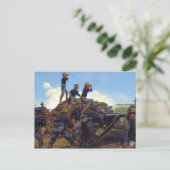 Die Utah Light Artillery von Keith Rocco Postkarte (Stehend Vorderseite)