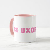 DIE UXORIE-Tasse Tasse (Vorderseite Links)