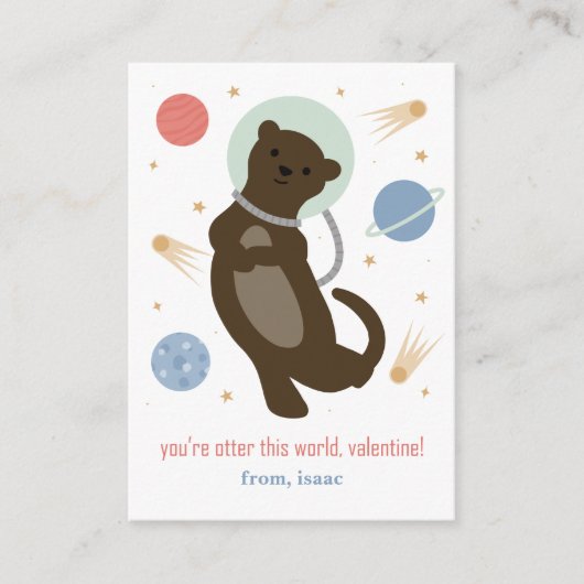 Die Valentine Card der Weltklasse Begleitkarte (Vorderseite)
