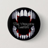 Die Vampire Lestat Fangs Button (Vorderseite)