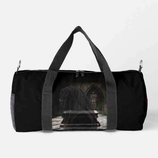 Die Vampire Satires decken Kunst ab Duffle Bag (Rückseite)