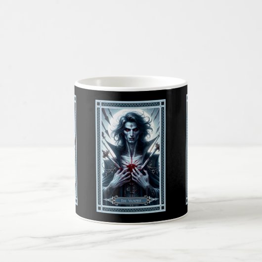 Die Vampire-Tarot-Karte Kaffeetasse (Mittel)