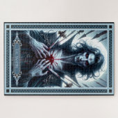 Die Vampire-Tarot-Karte Puzzle (Horizontal)