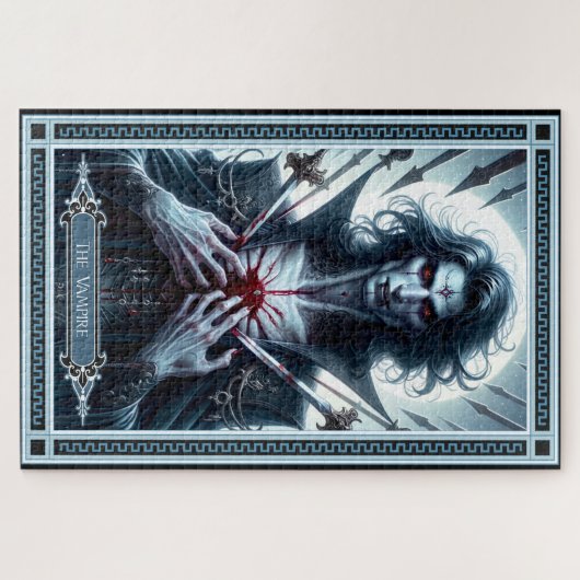 Die Vampire-Tarot-Karte Puzzle (Horizontal)