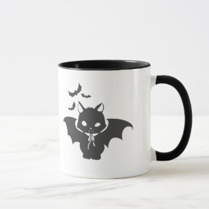 Die Vampirkatze hat einen Hund - Wählen Sie die Fa Tasse